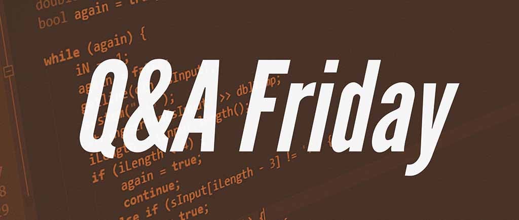 Questions of the Week 41