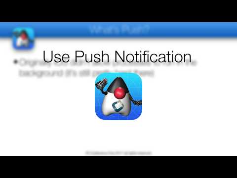 USE PUSH NOTIFICATION SEND SERVER PUSH MESSAGES?
